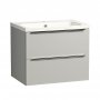 Tavistock Cadence 600mm Wall Mounted Vanity Unit - Gloss Light Grey