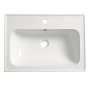 Tavistock Cadence 600mm Wall Mounted Vanity Unit - Gloss Light Grey