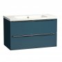 Tavistock Cadence Oxford Blue 800mm Wall Mounted Unit & Basin