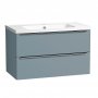 Tavistock Cadence 800mm Wall Mounted Vanity Unit - Gloss Spruce