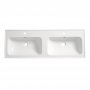 Tavistock Cadence Oxford Blue 1200mm Wall Mounted Unit & Double Basin