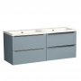 Tavistock Cadence 1200mm Wall Mounted Vanity Unit - Gloss Spruce