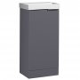 Tavistock Cadence 400mm Cloakroom Vanity Unit - Storm Grey