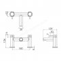 Tavistock Anthem Deck Mounted Bath Filler - Chrome