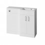 Tavistock Nexus Gloss White 1000mm Back to Wall Basin Unit - Right Hand