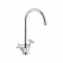 Booth & Co. Axbridge Cross Mono Kitchen Mixer - Chrome