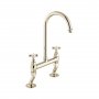 Booth & Co. Axbridge Cross Bridge Kitchen Mixer - Nickel