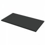 Roman Infinity Slate 1600 x 900mm Black Rectangular Shower Tray
