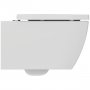 Ideal Standard i.life B Wall Hung Toilet + Concealed WC Cistern with Wall Hung Frame & Chrome Flushplate