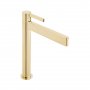 Vado Individual Edit Extended Mono Basin Mixer - Bright Gold