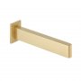 Vado Individual Edit Wall Mounted Bath Spout - Brushed Gold