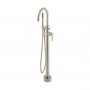 Vado Individual Origins Floor Standing Bath Shower Mixer - Brushed Nickel