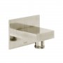 Vado Individual Showering Solutions Square Wall Outlet - Brushed Nickel