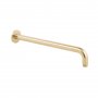 Vado Individual Round Easy Fit Shower Arm - Brushed Gold