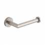 Vado Individual Knurled Accents Toilet Roll Holder - Brushed Nickel