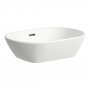 Laufen Lua 500 x 350mm Long Oval Bowl Washbasin