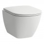 Laufen Lua Compact Rimless Wall-Hung Toilet