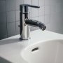 Laufen Lua Bidet Mixer with Pop-Up Waste