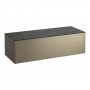 Laufen Sonar 1200mm Titanium & Nero Marquina Drawer Element without Cutout