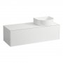 Laufen Sonar 1200mm Matt White Drawer Element with Right Cutout