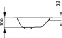 BetteLoft Undermounted Washbasin with Overflow