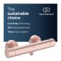 Ideal Standard Ceratherm ALU+ Shower Exposed Thermostatic Mixer - Rose