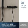 Ideal Standard Ceratherm ALU+ Shower Exposed Thermostatic Mixer - Silk Black