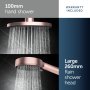 Ideal Standard Ceratherm ALU+ Shower System with Exposed Shower Mixer - Rose