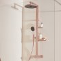 Ideal Standard Ceratherm ALU+ Shower System with Exposed Shower Mixer - Rose