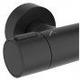 Ideal Standard Ceratherm ALU+ Shower System with Exposed Shower Mixer - Silk Black