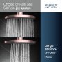 Ideal Standard Idealrain ALU+ 260mm Round Shower Head - Rose