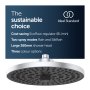 Ideal Standard Idealrain ALU+ 260mm Round Shower Head - Silver