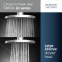 Ideal Standard Idealrain ALU+ 260mm Round Shower Head - Silver
