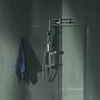 Ideal Standard Ceraflow ALU+ Shower System with Exposed Single Lever Shower Mixer - Silver