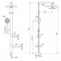 Ideal Standard Ceraflow ALU+ Shower Diverter System - Silver