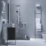 Ideal Standard Ceraflow ALU+ Shower Diverter System - Silver