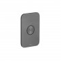 Vado Zone Brushed Black Vertical Concealed Stop Valve