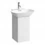 Laufen Ino Matt White 320mm Aluminium Vanity Unit with Push / Pull Hinged Door - Right Hand