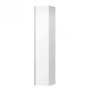 Laufen Base Matt White 350 x 1650mm Tall Cabinet with 1 Door & Anodised Aluminium Handle - Left Hand