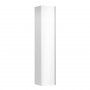 Laufen Base Gloss White 350 x 1650mm Tall Cabinet with 1 Door & Anodised Aluminium Handle - Left Hand