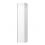 Laufen Base Matt White 350 x 1650mm Tall Cabinet with 1 Door & Anodised Aluminium Handle - Right Hand