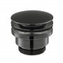 Vado Individual Omika Noir Universal Basin Waste - Polished Black