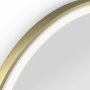 Origins Living Lomax 400mm Light Arch Mirror - Brushed Brass