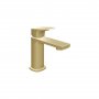 Vado Cameo Lever Mini Mono Basin Mixer - Satin Brass