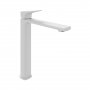 Vado Cameo Lever Extended Mono Basin Mixer for Low Pressure System - Matt White