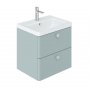 Vado Cameo 600mm Vanity Unit with 2 Drawers - Cove Blue