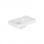 Vado Cameo 400mm Ceramic Basin with Right Tap Hole - Gloss White