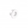 Vado Cameo Ceramic Basin Overflow Cover - Matt White