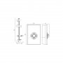 Vado Elegance Electric Shower 9.5kW - Grey