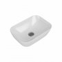 Tavistock Brook Rectangular Countertop Basin - White